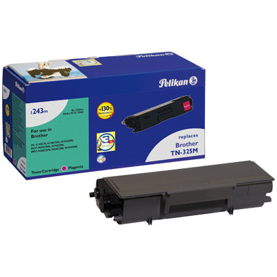 Pelikan 4213662/1243M Toner magenta, 1x3.5K pages Pack=1 (replaces Brother TN325M) for Brother HL-4150/4570
