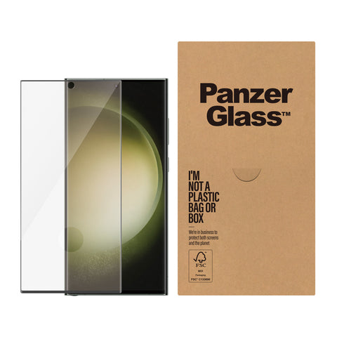 PanzerGlass ® Screen Protector Samsung Galaxy S23 Ultra | Ultra-Wide Fit