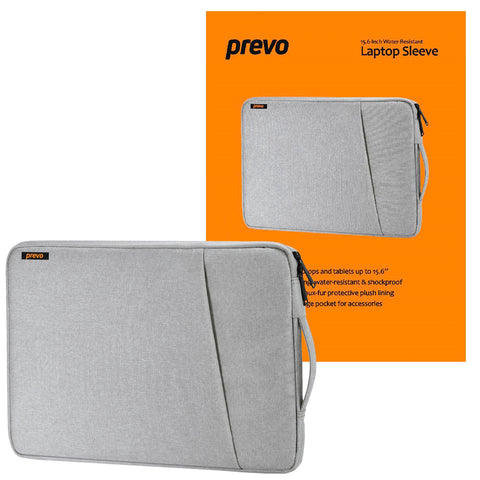 PREVO LB007 notebook case 39.6 cm (15.6") Sleeve case Grey