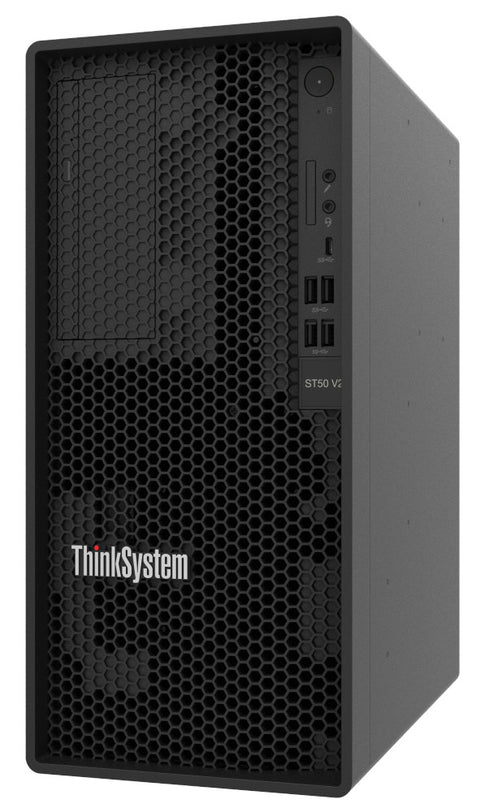 Lenovo ThinkSystem ST50 V2 server 960 GB Tower Intel Xeon E E-2324G 3.1 GHz 8 GB DDR4-SDRAM 500 W