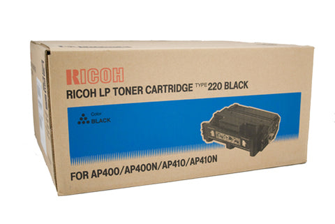 Ricoh 403074/TYPE 220 Toner cartridge black, 7.5K pages/5% for Ricoh Aficio SP 4100 L