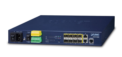 PLANET MGSD-10080F network switch Managed L2+ 1U Blue