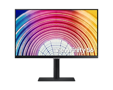 Samsung ViewFinity LS24A600NAU LED display 61 cm (24") 2560 x 1440 pixels Quad HD Black