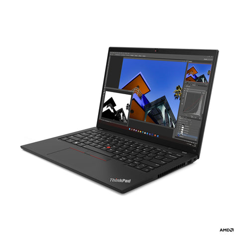 Lenovo ThinkPad T14 Gen 4 (AMD) AMD Ryzen™ 5 PRO 7540U Laptop 35.6 cm (14") WUXGA 16 GB LPDDR5x-SDRAM 256 GB SSD Wi-Fi 6E (802.11ax) Windows 11 Pro Black