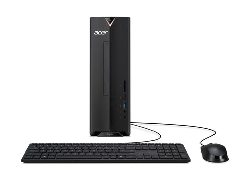 Acer Aspire XC-840 Tower Desktop - Intel Pentium N6005, 8GB, 256GB SSD, Integrated Graphics, No Display, Windows 11, Black