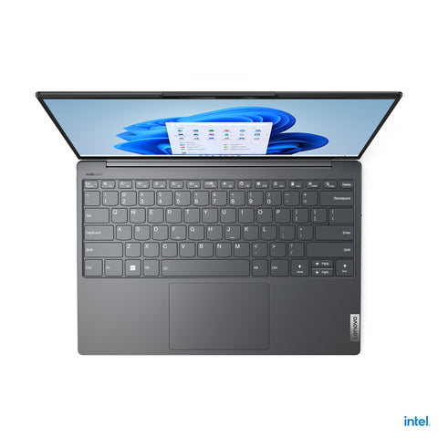 Lenovo Yoga Slim 7 Carbon 13IAP7 Laptop 33.8 cm (13.3") 2.5K Intel® Core™ i7 i7-1260P 16 GB LPDDR5-SDRAM 512 GB SSD Wi-Fi 6E (802.11ax) Windows 11 Home Grey