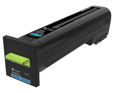 Lexmark 82K2XCE Toner-kit cyan extra High-Capacity Project, 22K pages for Lexmark CX 820/860