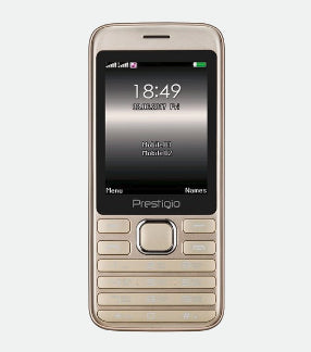 Prestigio Grace A1 7.11 cm (2.8") 102 g Gold Feature phone