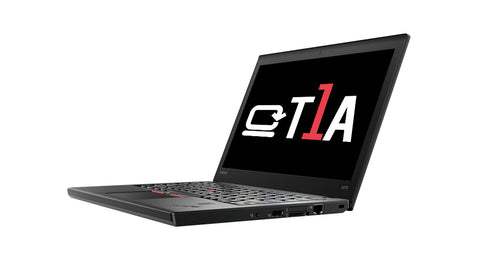 T1A Lenovo ThinkPad A275 Laptop 31.8 cm (12.5") AMD PRO A10 PRO A10-8730B 8 GB DDR4-SDRAM 256 GB SSD Wi-Fi 5 (802.11ac) Windows 10 Pro Black