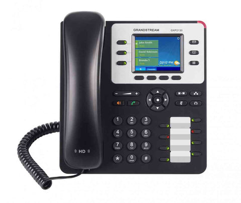 Grandstream Networks GXP2130 v2 IP phone Black, Grey 3 lines TFT
