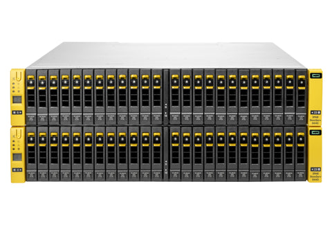 Hewlett Packard Enterprise 3PAR 8440 Ethernet LAN Rack (4U) Black, Yellow Storage server