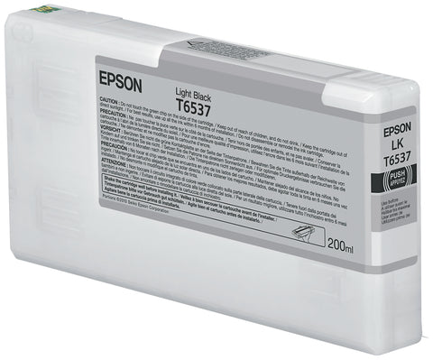 Epson C13T653700/T6537 Ink cartridge light black 200ml for Epson Stylus Pro 4900