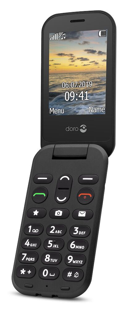 Doro 6041 118 g Black Feature phone