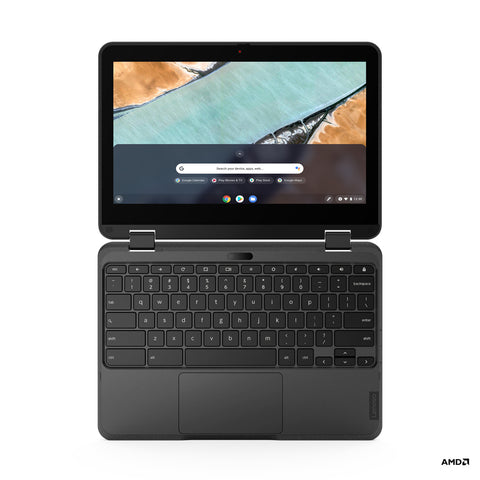 Lenovo 300e 3015Ce Chromebook 29.5 cm (11.6") Touchscreen HD AMD 3000 4 GB DDR4-SDRAM 32 GB eMMC Wi-Fi 5 (802.11ac) ChromeOS Grey