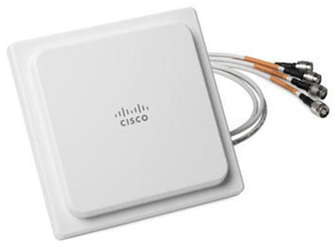 Cisco AIR-ANT2524V4C-R= network antenna Omni-directional antenna RP-TNC 4 dBi