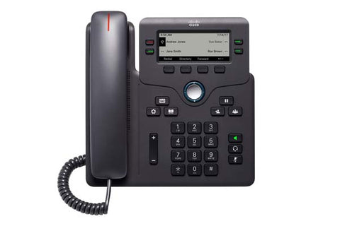 Cisco CP-6841-3PW-UK-K9= IP phone Black 4 lines