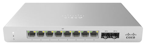 Cisco Meraki MS120-8FP Managed L2 Gigabit Ethernet (10/100/1000) Power over Ethernet (PoE) Grey