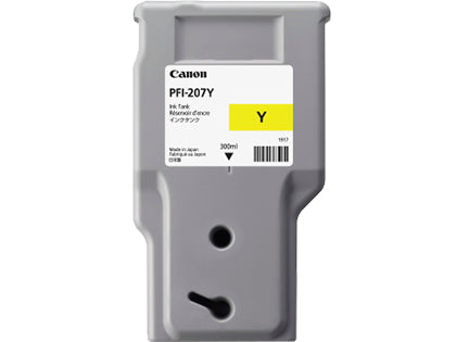 Canon 8792B001/PFI-207Y Ink cartridge yellow 300ml for Canon IPF 680
