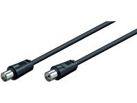 Microconnect COAX015 coaxial cable 1.5 m Black
