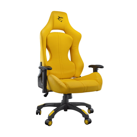 White Shark Monza PC gaming chair Padded seat Yellow