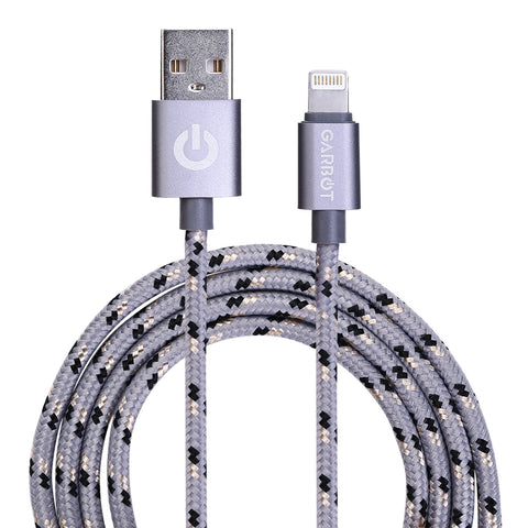 Garbot C-05-10189 mobile phone cable Silver 1 m USB A Lightning