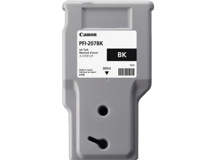 Canon 8789B001/PFI-207BK Ink cartridge black 300ml for Canon IPF 680