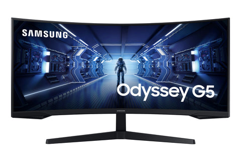 Samsung G Series C34G55TWWU computer monitor 86.4 cm (34") 3440 x 1440 pixels UltraWide Quad HD LCD Black
