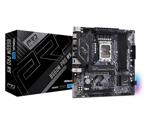 Asrock B660M Pro RS Intel B660 LGA 1700 micro ATX