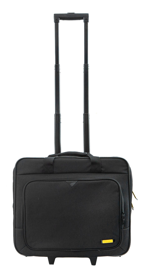 Techair Classic essential 16 - 17.3" trolley briefcase Black