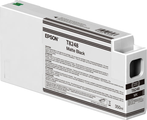 Epson C13T824800/T8248 Ink cartridge black matt 350ml for Epson SC-P 6000/7000/7000 V