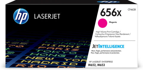 HP CF463X/656X Toner cartridge magenta, 22K pages ISO/IEC 19752 for HP LaserJet M 652