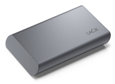 LaCie Mobile SSD Secure Thunderbolt technology 2 TB USB Type-C 3.2 Gen 2 (3.1 Gen 2) Grey