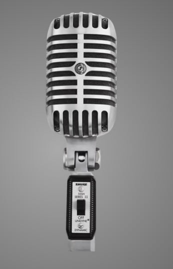 Shure 55SH Grey Studio microphone