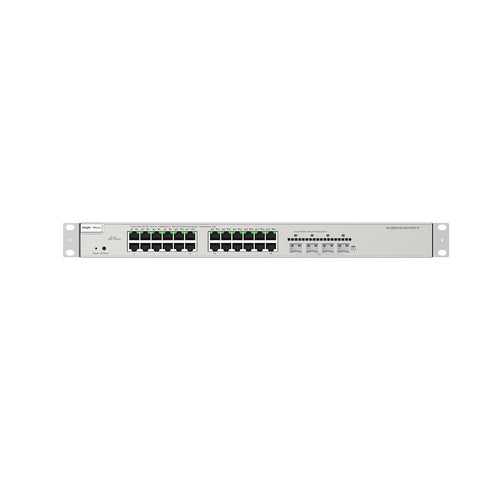 Ruijie Networks RG-NBS5200-24GT4XS-P network switch Managed L3 Gigabit Ethernet (10/100/1000) Power over Ethernet (PoE) Grey