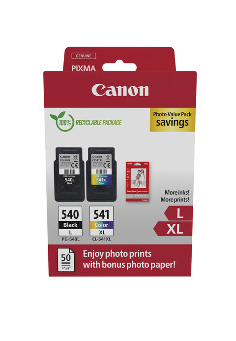 Canon 5224B012/PG-540L+CL-541XL Printhead cartridge multi pack black + color Pack=2 for Canon Pixma MG 2150/MX 370