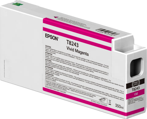 Epson C13T824300/T8243 Ink cartridge magenta 350ml for Epson SC-P 6000/7000/7000 V