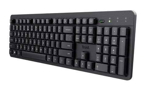 Trust Ody II keyboard Office RF Wireless QWERTY UK English Black