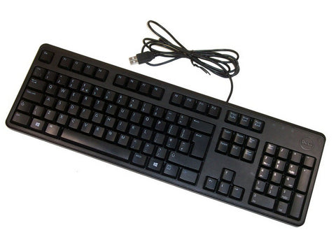 DELL DJ491 keyboard USB QWERTY English Black