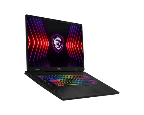 MSI Crosshair 17 HX D14V Intel® Core™ i7 i7-14700HX Laptop 43.2 cm (17") Quad HD+ 16 GB DDR5-SDRAM 1 TB SSD NVIDIA GeForce RTX 4060 Wi-Fi 6E (802.11ax) Windows 11 Home Grey