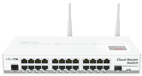 Mikrotik CRS125-24G-1S-2HND-IN wireless router Gigabit Ethernet Dual-band (2.4 GHz / 5 GHz)