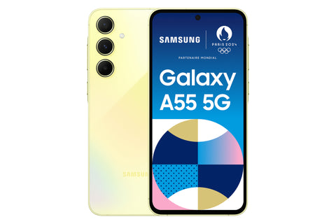 Samsung Galaxy A55 5G 16.8 cm (6.6") Hybrid Dual SIM Android 14 USB Type-C 8 GB 256 GB 5000 mAh Yellow