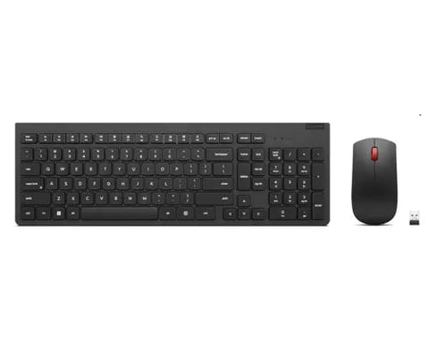 Lenovo 4X31N50752 keyboard Mouse included Universal RF Wireless Nordic Black