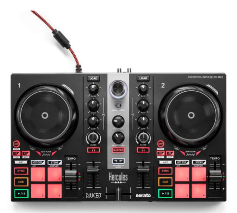 Hercules INPULSE 200 MK2 Vinyl scratcher 2 channels Multicolour