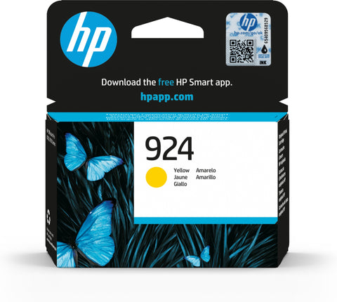 HP 4K0U5NE/924 Ink cartridge yellow, 400 pages ISO/IEC 19752 for HP OJ Pro 8120/e