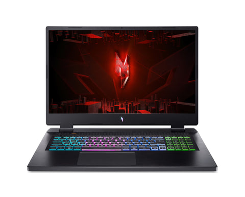 Acer Nitro 17 AN17-41 AMD Ryzen™ 7 7735HS Laptop 43.9 cm (17.3") Quad HD 32 GB DDR5-SDRAM 1.51 TB HDD+SSD NVIDIA GeForce RTX 4070 Wi-Fi 6 (802.11ax) Windows 11 Home Black