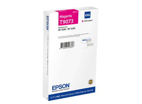 Epson C13T90734N/T9073 Ink cartridge magenta XXL, 7K pages ISO/IEC 19752 69ml for Epson WF 6090