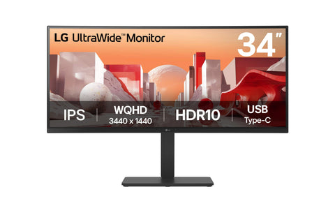 LG 34" IPS Utrawide QHD Curved Monitor