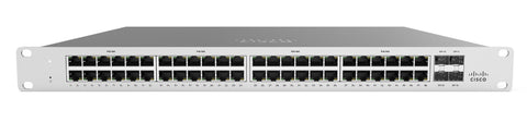 Cisco Meraki MS125-48 Managed L2 Gigabit Ethernet (10/100/1000) Power over Ethernet (PoE) 1U Grey