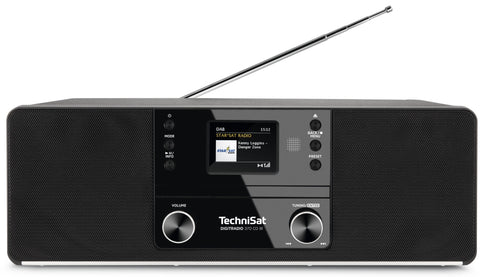 TechniSat DIGITRADIO 370 CD IR Home audio mini system 10 W Black