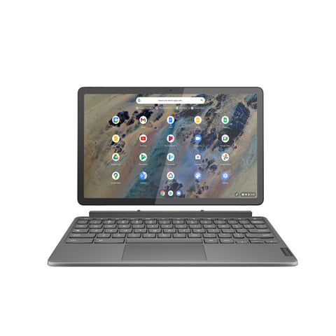 Lenovo IdeaPad Duet 3 Qualcomm Snapdragon 7c Gen 2 Chromebook 27.8 cm (10.9") Touchscreen 2K 8 GB LPDDR4x-SDRAM 128 GB eMMC Wi-Fi 5 (802.11ac) ChromeOS Grey